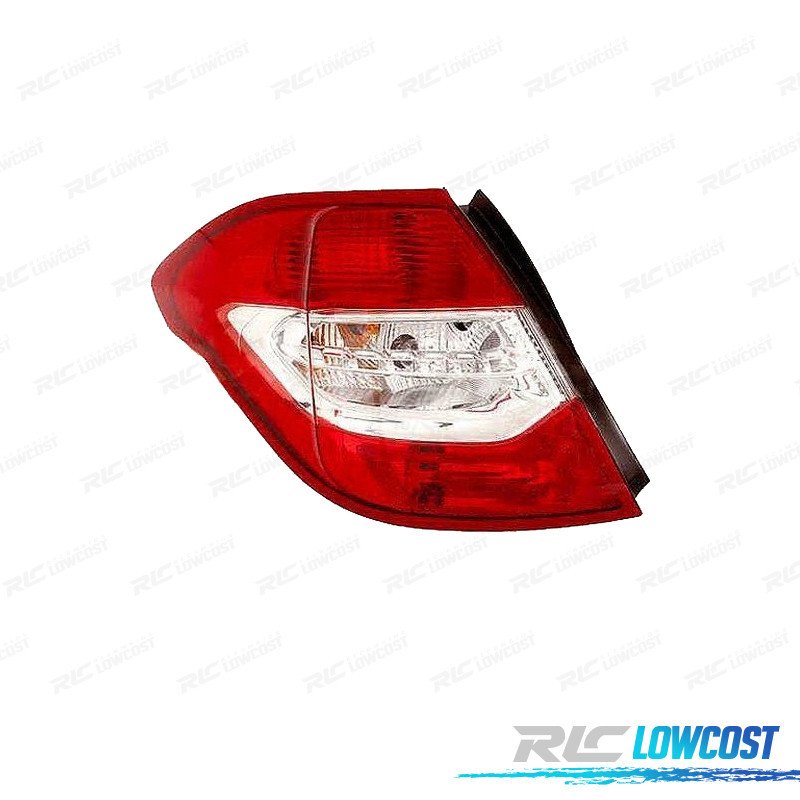 Piloto IZQ PARA Citroen C4 5P 10-15 Blanco ROJO
