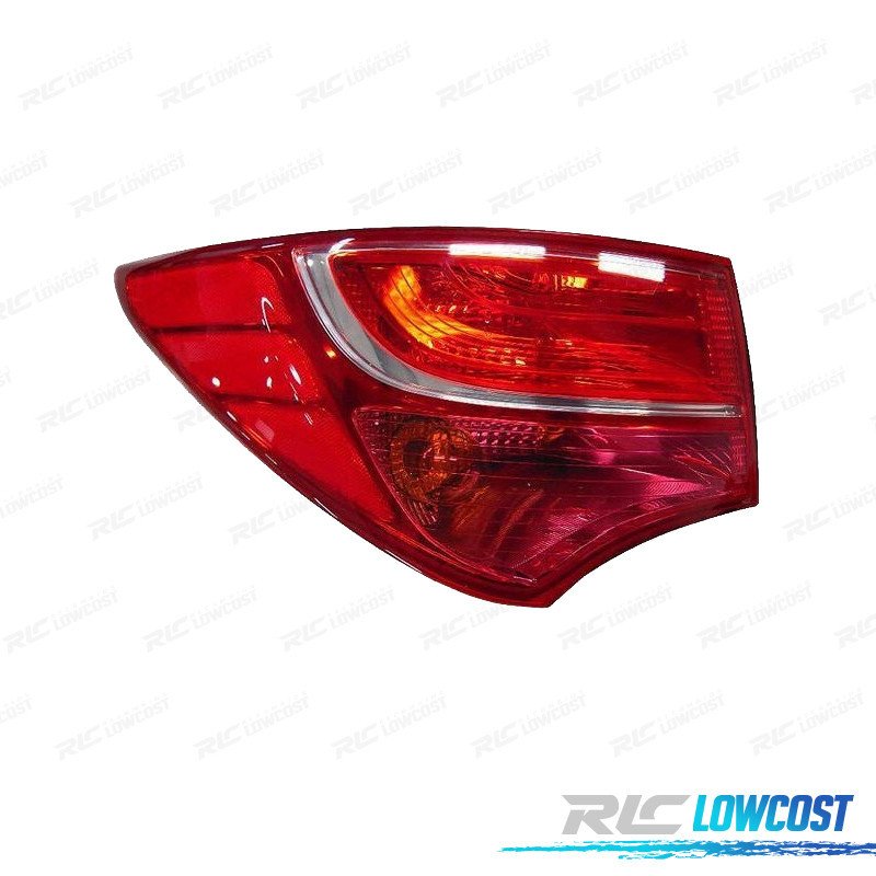 Piloto IZQ Hyundai Santa FE 13-17 Blanco ROJO