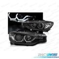 Faros BMW F30 F31 11-15 OJOS Angel LED Negros | TDH Performance