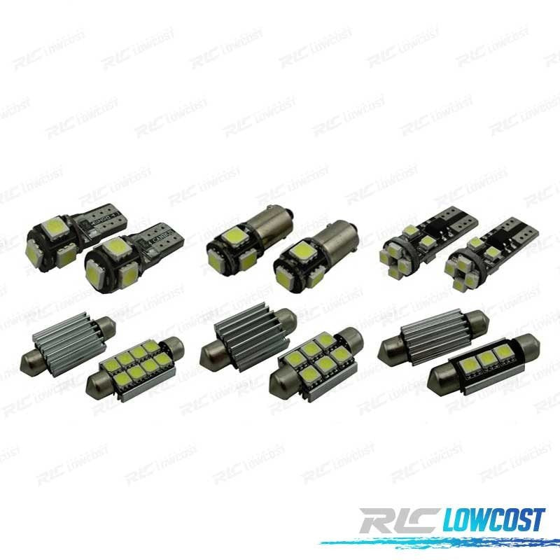KIT 14 Bombillas LED Interior BMW F30 F80 Salón 316I 318I 325D 328D Xdrive 330D 11-19 | TDH Performance