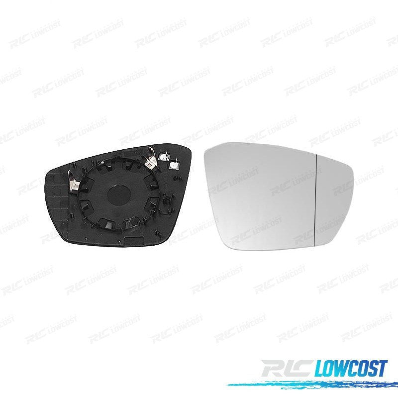 Cristal Espejo BASE Derecho Skoda Octavia 13-20 Convexo Termico