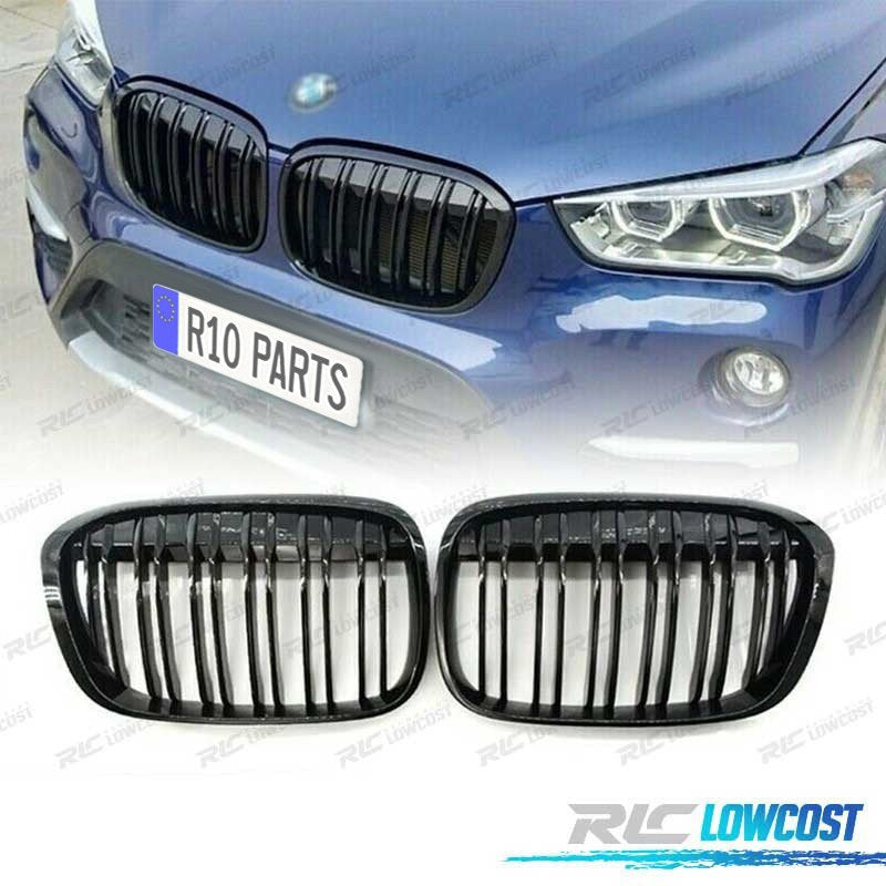 Parrilla BMW X1 F48 15-19 LOOK M Negro Brillo | TDH Performance