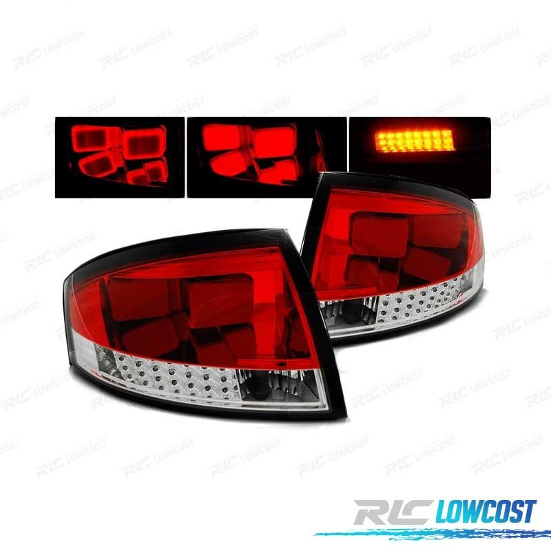 Pilotos LED BAR AUDI TT 8N 99-06 ROJO Claro | TDH Performance