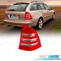 Piloto DCH Mercedes Clase C W203 Estate 00-07 Blanco ROJO