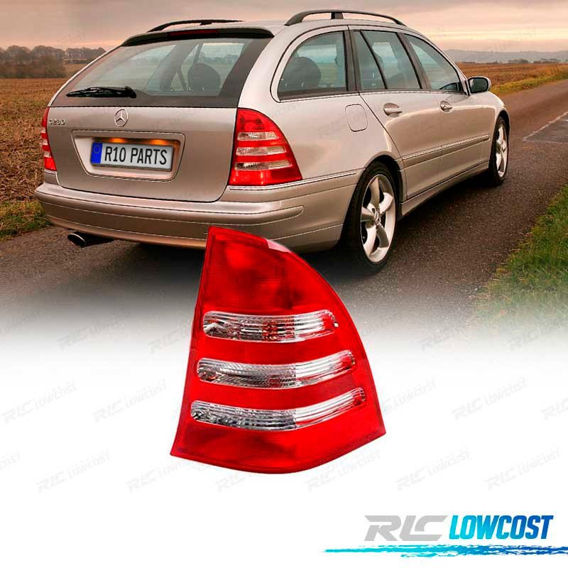Piloto DCH Mercedes Clase C W203 Estate 00-07 Blanco ROJO