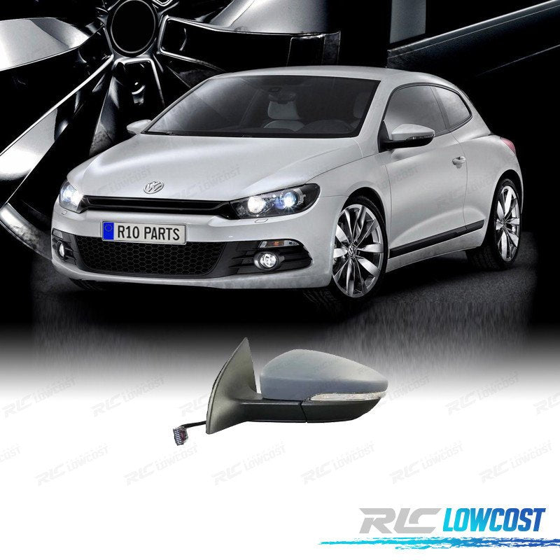 Espejo Retrovisor IZQ Volkswagen Scirocco 08-14 6 PIN