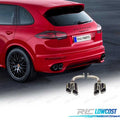 Colas Escape Porsche Cayenne 17- LOOK GTS Cromo | TDH Performance