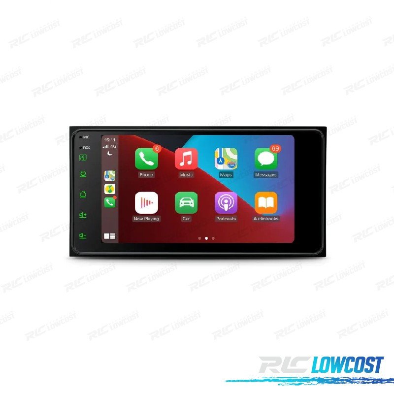 Radio GPS Android 13 Toyota Corolla RAV4 LAND Cruiser
