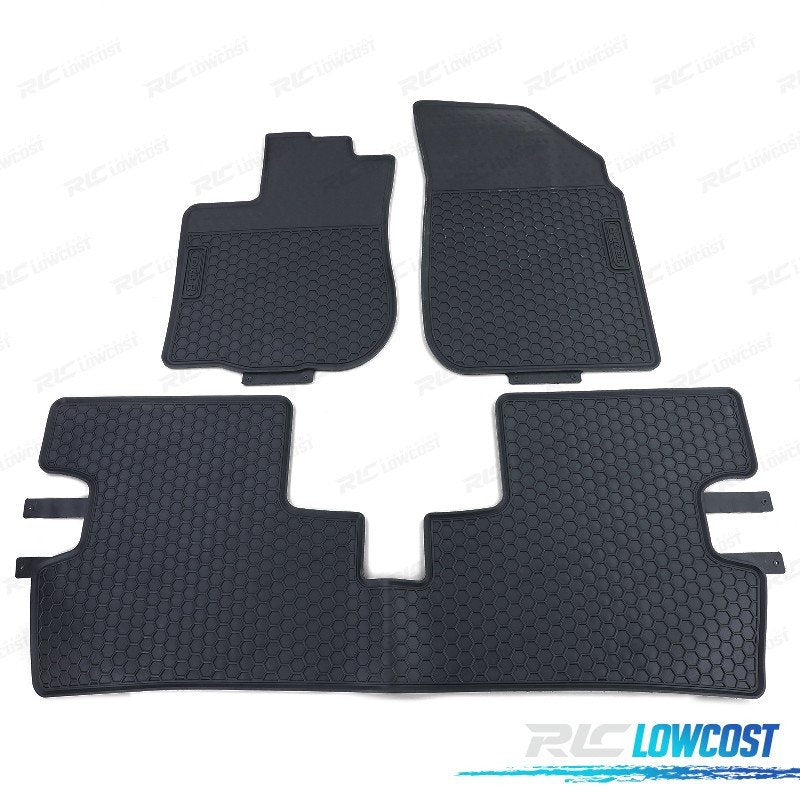 Alfombrillas GOMA Dacia Duster 10- 3 Piezas