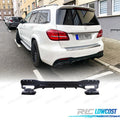 Difusor Mercedes GLS X166 15-19 LOOK AMG Negro MATE + Colas Escape | TDH Performance
