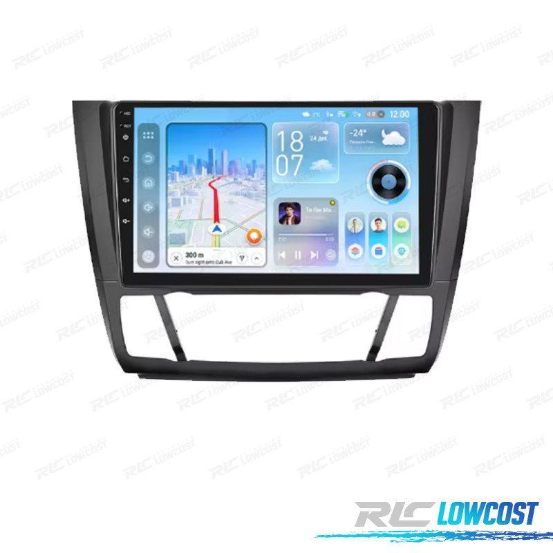 Radio GPS Android 13 BMW Serie 1 E81 / E82 / E87 / E88 08-12