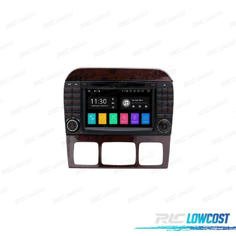 Radio GPS Android 10 PARA Mercedes S W220 98-05
