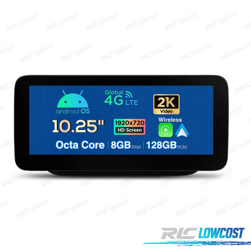 Radio GPS Android 14 Mercedes Clase B W246 12-15