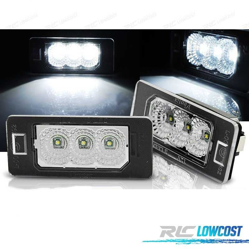 Luces Matrícula LED BMW E82 E88 F34 E90 F30 F32 E39 E60 F10 X3 X5 X6 | TDH Performance