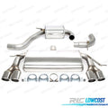 Silencioso Escape AUDI A3 8P 03-12 Doble 2.0tfsi | TDH Performance