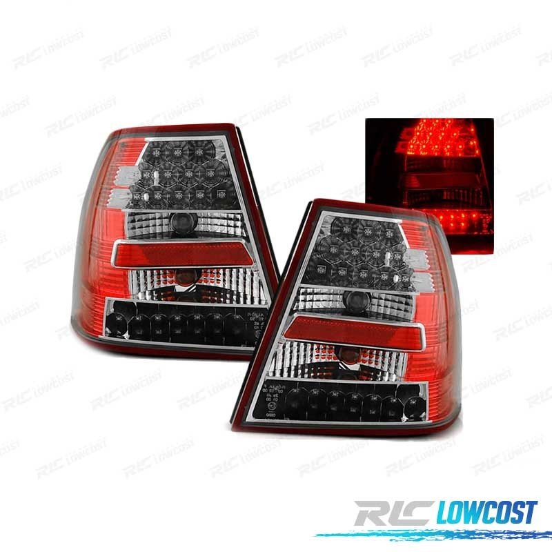 Pilotos LED Volkswagen VW BORA 98-05 ROJO Blanco LED | TDH Performance