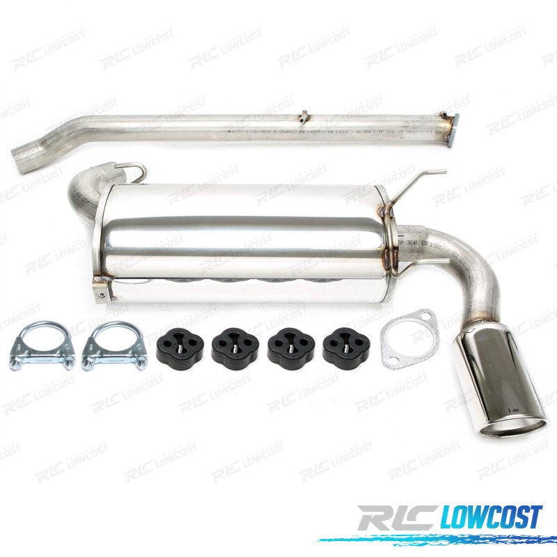 Silencioso Escape Mazda MX5 90-98 Simple 63.5mm | TDH Performance