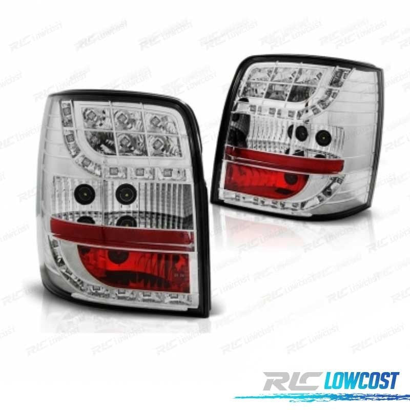 Pilotos Volkswagen VW Passat Variant 00-05 LED Fondo Cromo | TDH Performance