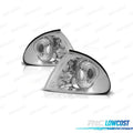 Intermitentes Frontales BMW E46 Berlina E46 98-01 Cromo Cristal Transparente | TDH Performance
