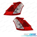 Pilotos Suzuki Swift 10-17 Blanco ROJO