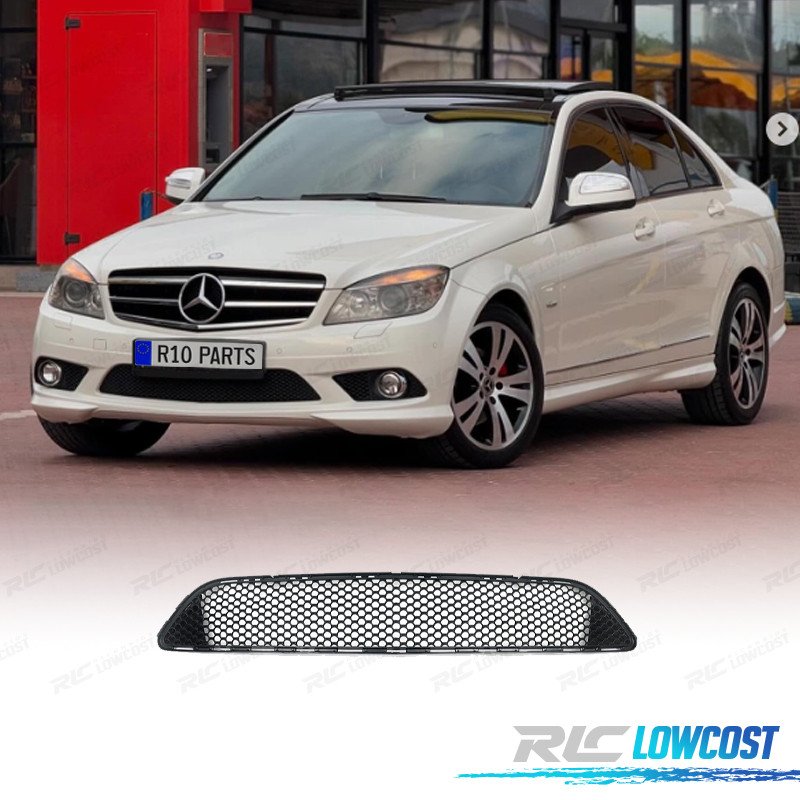Rejilla Inferior Mercedes Clase C W204 07-11 Negro