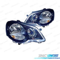 Faros Volkswagen VW POLO VI 05-09 Negro