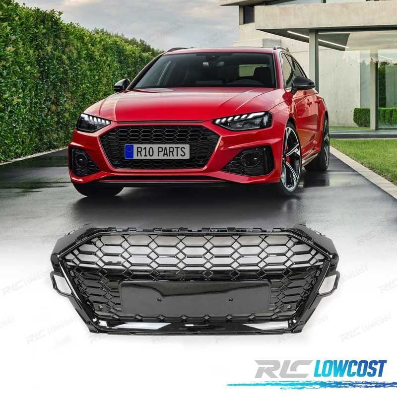 Parrilla AUDI A4 B9 19- LOOK RS4 Negro | TDH Performance