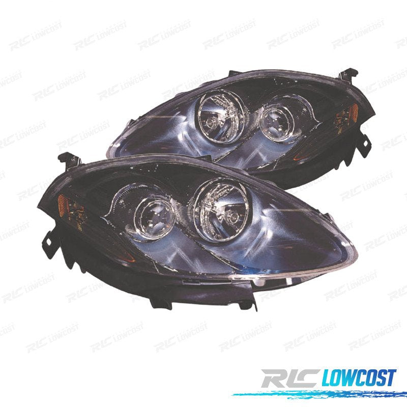 Faros FIAT Bravo 06-14 Negro