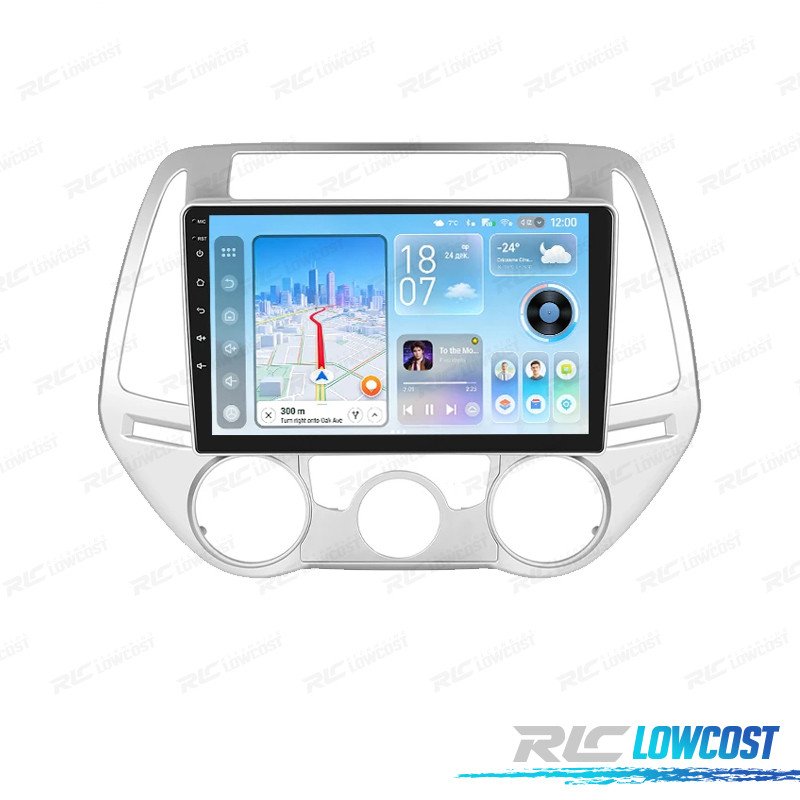 Radio GPS Android 13 Hyundai I20 09-15