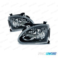 Faros Honda CRX DEL SOL 92-97 Negro