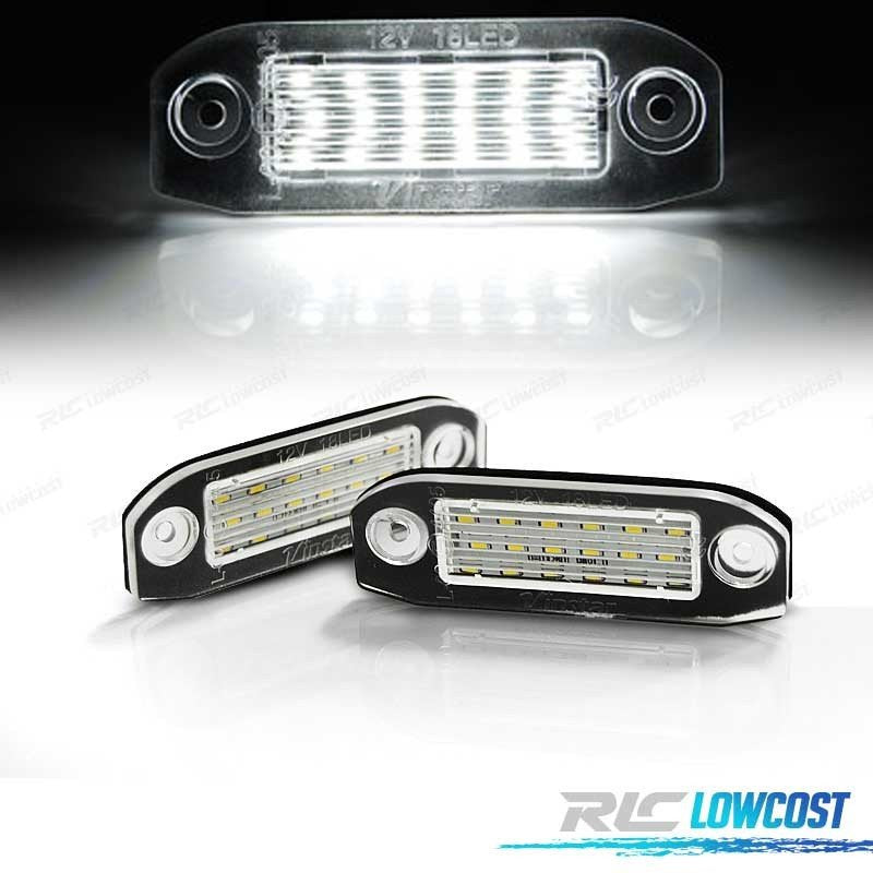 Luces DE Matrícula LED PARA Volvo C30, S40, S60, S80, V70 Y XC | TDH Performance