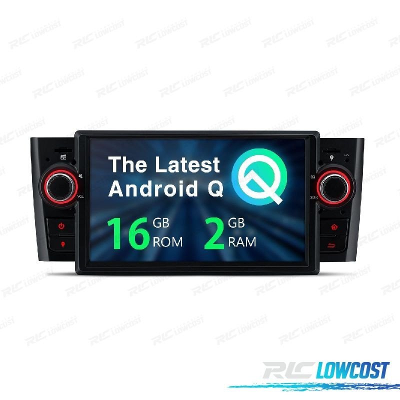 Radio GPS Android 10 PARA FIAT Grande Punto 05-09 USB GPS Tactil HD