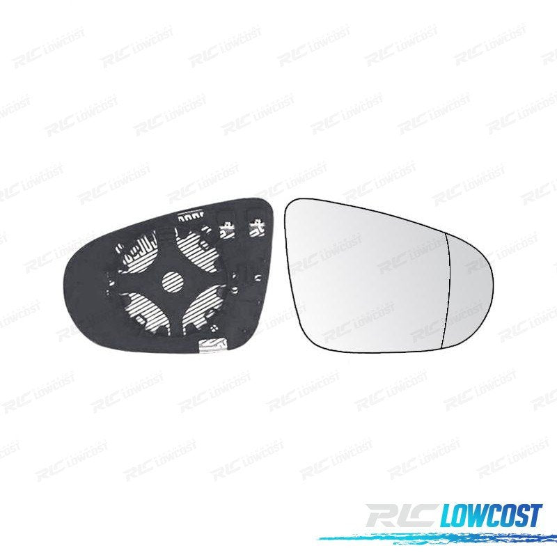 Cristal Espejo BASE Derecho Volkswagen VW Touran 10-15