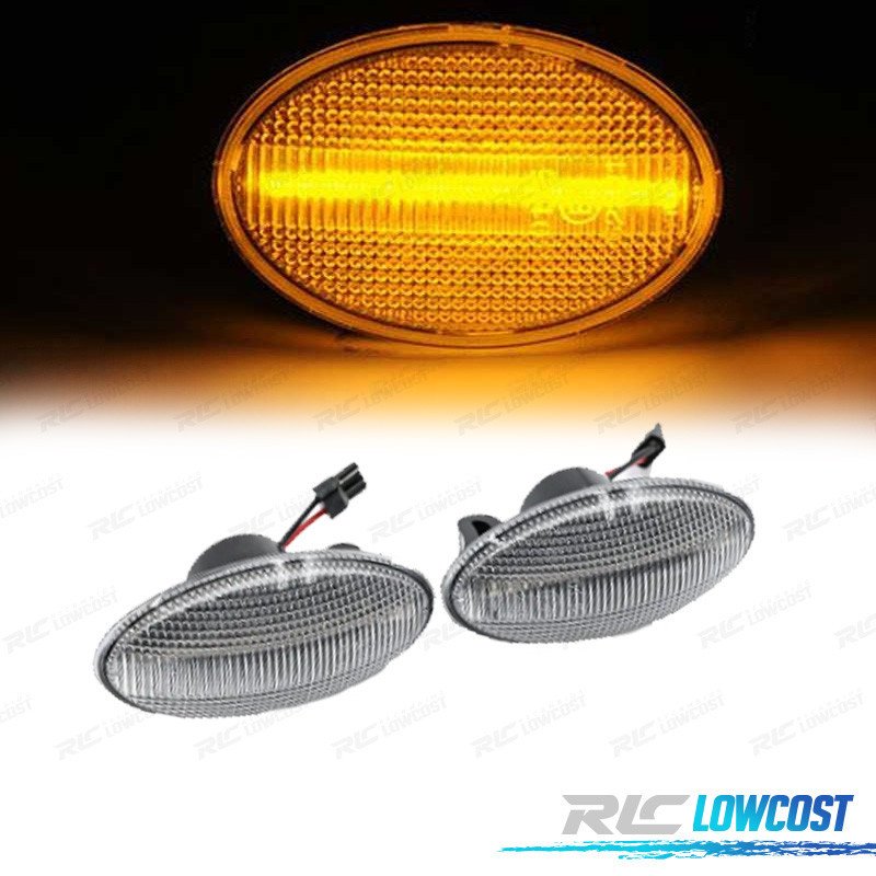 Intermitentes OPEL Astra F Corsa B C Tigra 91-06 LED Dinamicos Cromado | TDH Performance