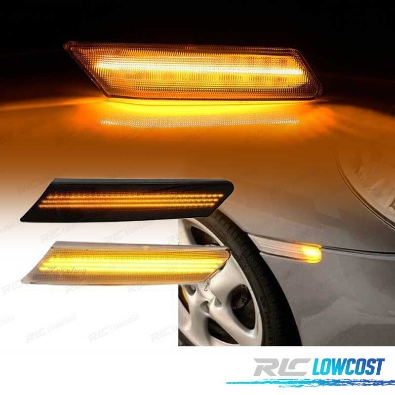 Intermitentes Dinamicos Porsche 911 997 Boxster 987 Cayman 987C LED Blanco | TDH Performance