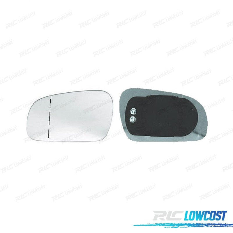 Cristal Espejo BASE Izquierdo Volkswagen VW FOX 05-10 Asférico Térmico