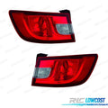 Pilotos PARA Renault CLIO IV 12-16 Blanco ROJO