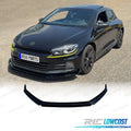 Spoiler LIP Volkswagen VW Scirocco 15- LOOK R Negro Brillo | TDH Performance