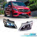 Faros Mercedes Clase V W447 VITO 14-20 FULL LED | TDH Performance