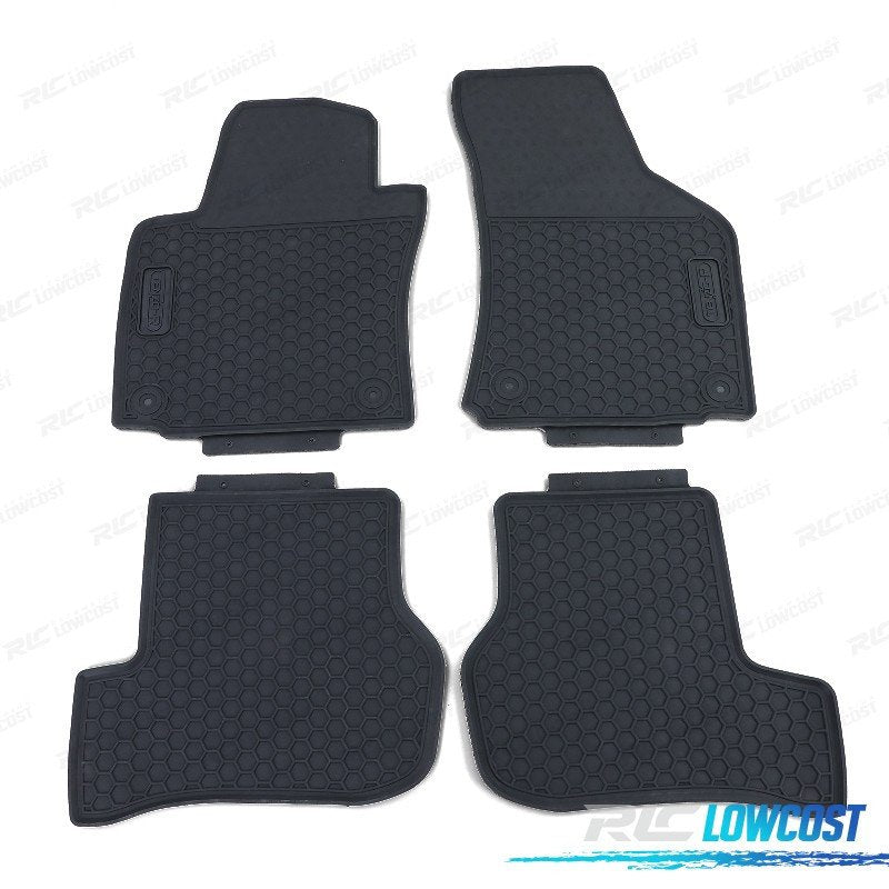 Alfombrillas GOMA Skoda Octavia 1Z3 1Z5 04-13 4 Piezas