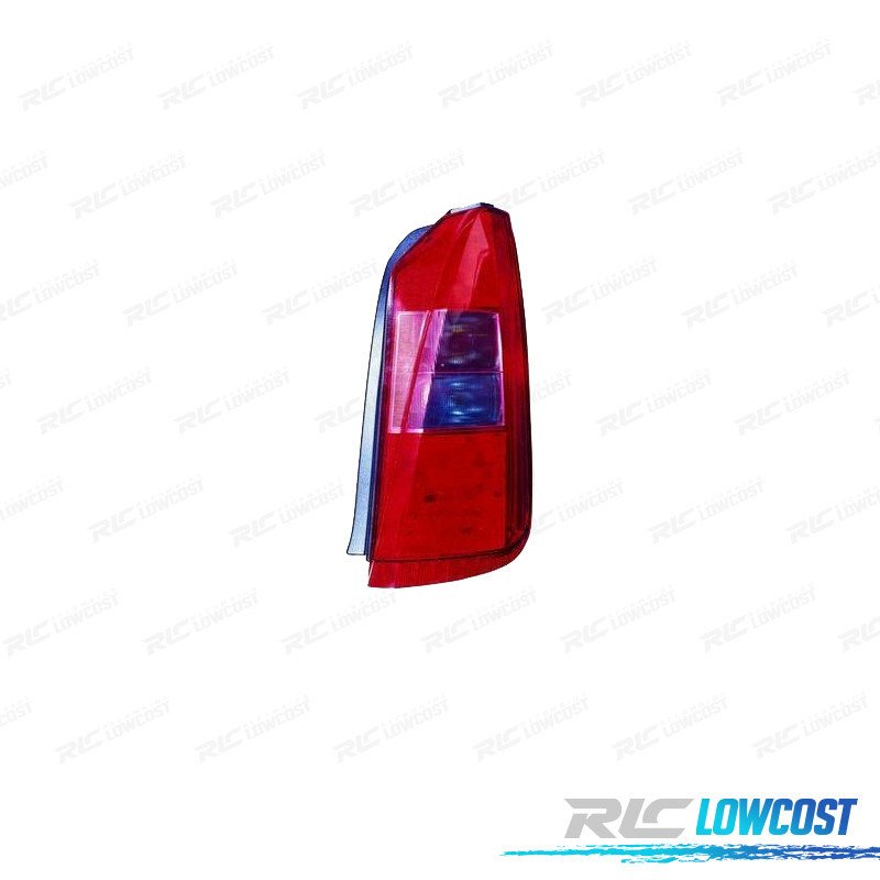 Piloto DCH PARA Lancia MUSA 04-10 Ahumado ROJO