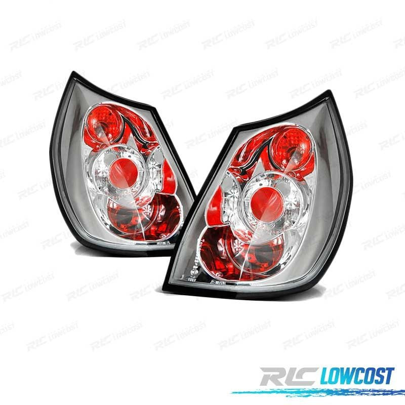 Pilotos PARA Renault Scenic 03-06 Cromado LOOK Lexus | TDH Performance