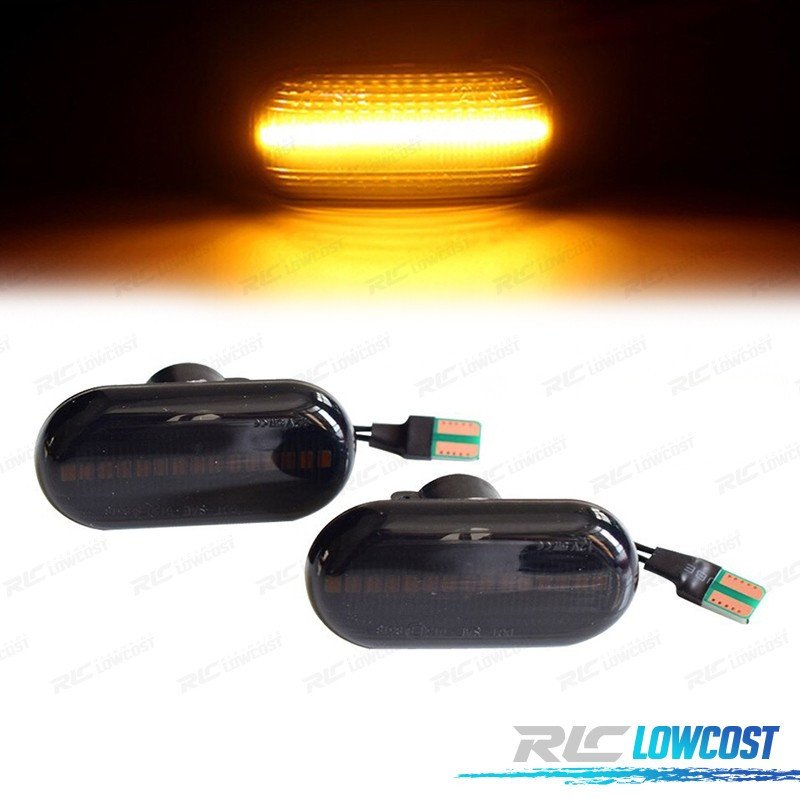 Intermitentes Nissan OPEL Movano Vivaro Renault CLIO Megane Twingo Scenic Laterales LED Dinamicos Ahumado | TDH Performance
