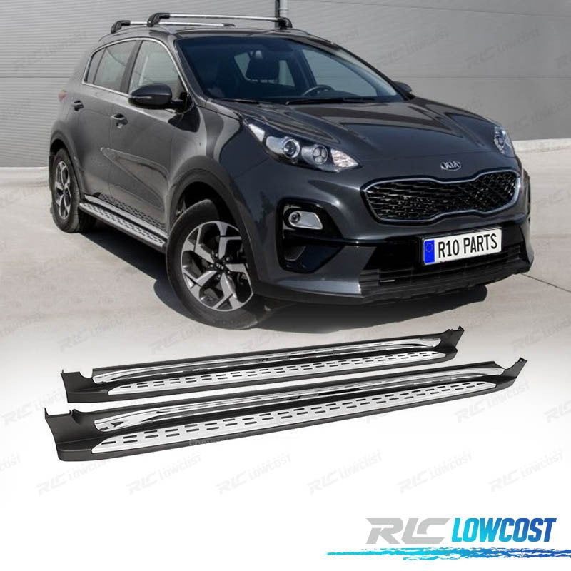 Estriberas Estribos KIA Sportage 15-21 Cromo | TDH Performance