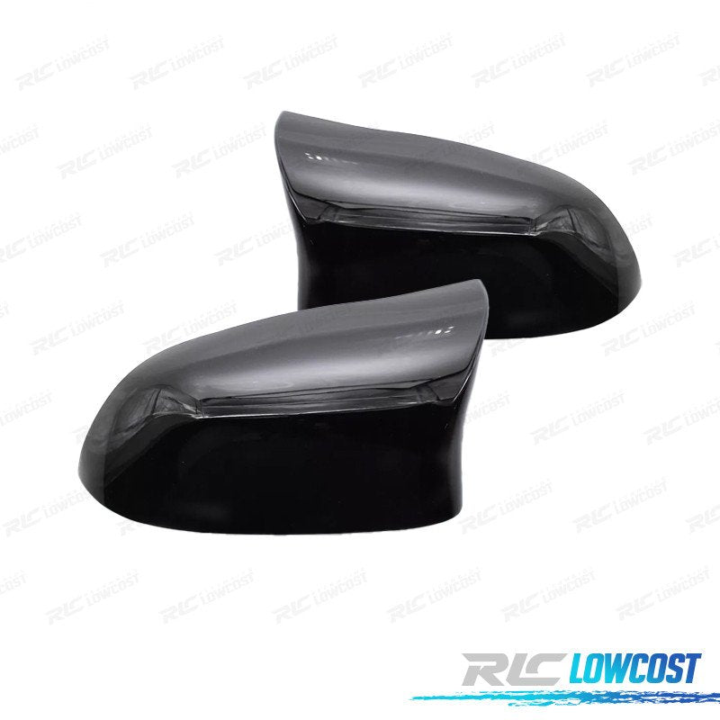 Carcasas Espejos BMW F15 F16 F25 F26 Negro Brillo
