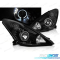 Faros Toyota Celica T23 99-05 OJOS Angel Negros | TDH Performance