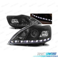 Faros Daylight FORD Focus II Restyling 08-10 Cromados Regulacion Manual