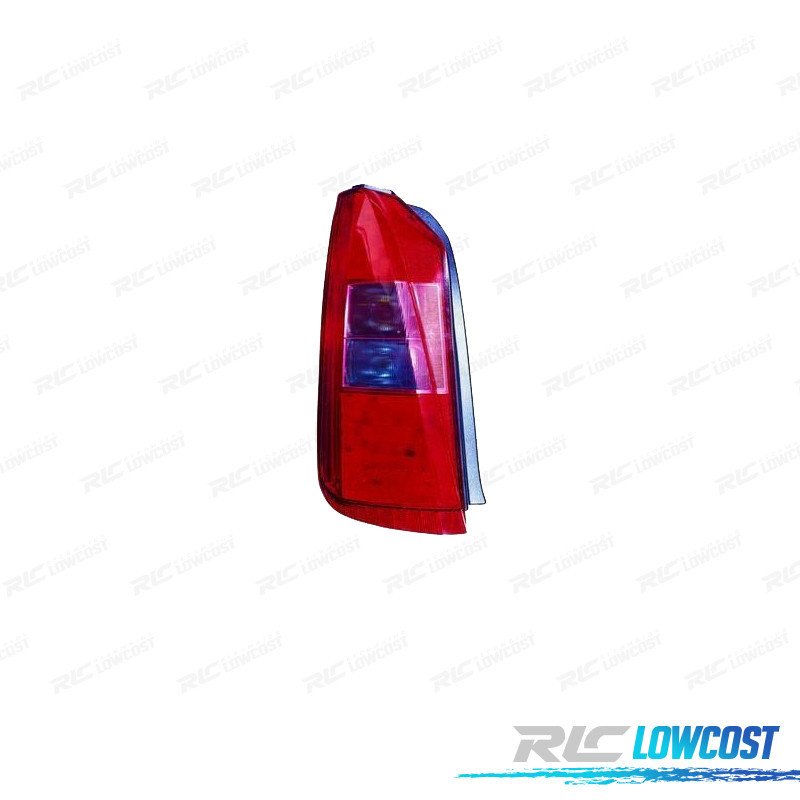 Piloto IZQ PARA Lancia MUSA 04-10 Ahumado ROJO