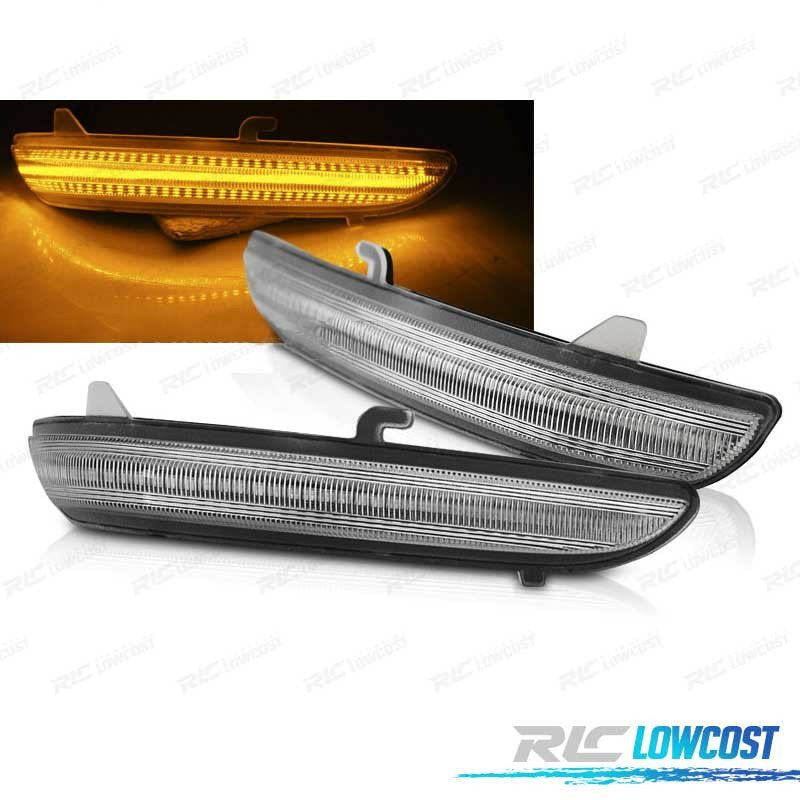 Intermitentes Peugeot 208 2008 Citroen C3 Espejo LED Dinámicos Blanco | TDH Performance