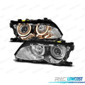 Faros BMW E46 01-05 OJOS Angel Cromados | TDH Performance